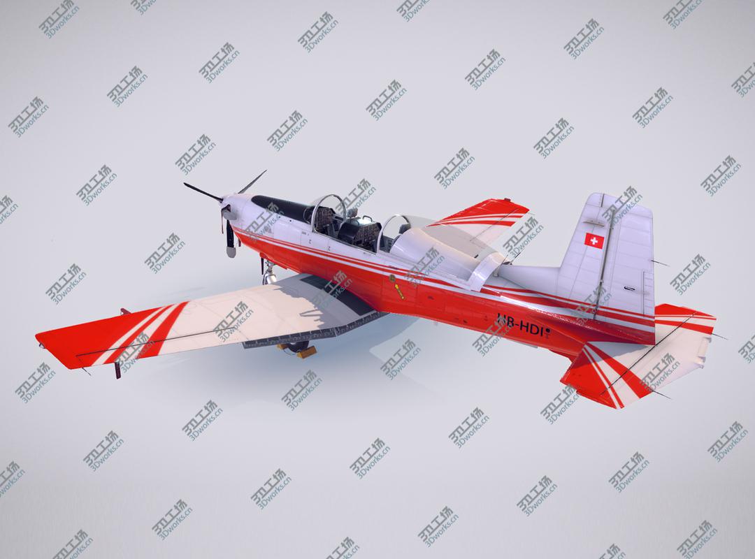images/goods_img/202105073/Pilatus PC-7 Mk-I FactoryRedWhite livery/5.jpg